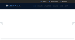 Desktop Screenshot of pavertech.com